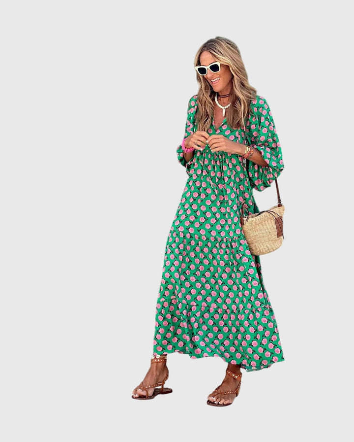 Sarah™ - Boho Maxi Sukienka