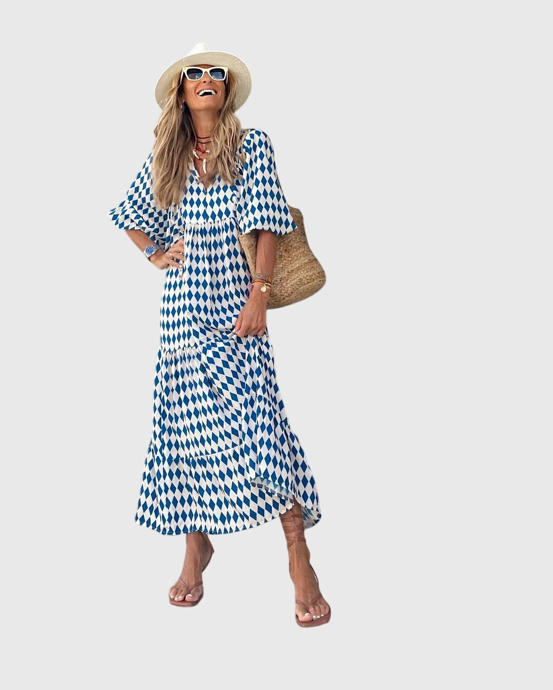 Sarah™ - Boho Maxi Sukienka